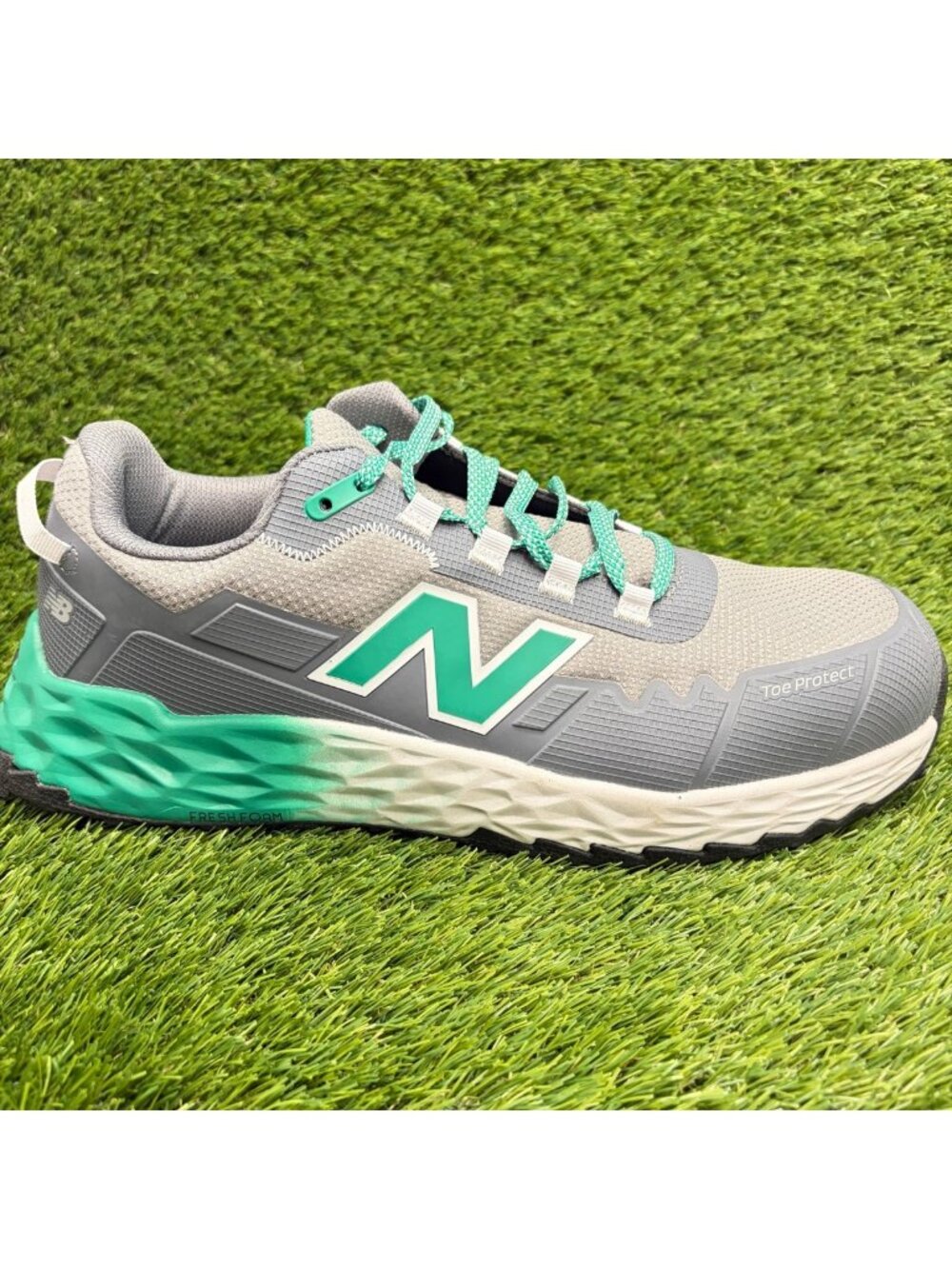 New Balance Fresh Foam Cremorne Mens Size 13EE Gray Composite Toe Work Shoes